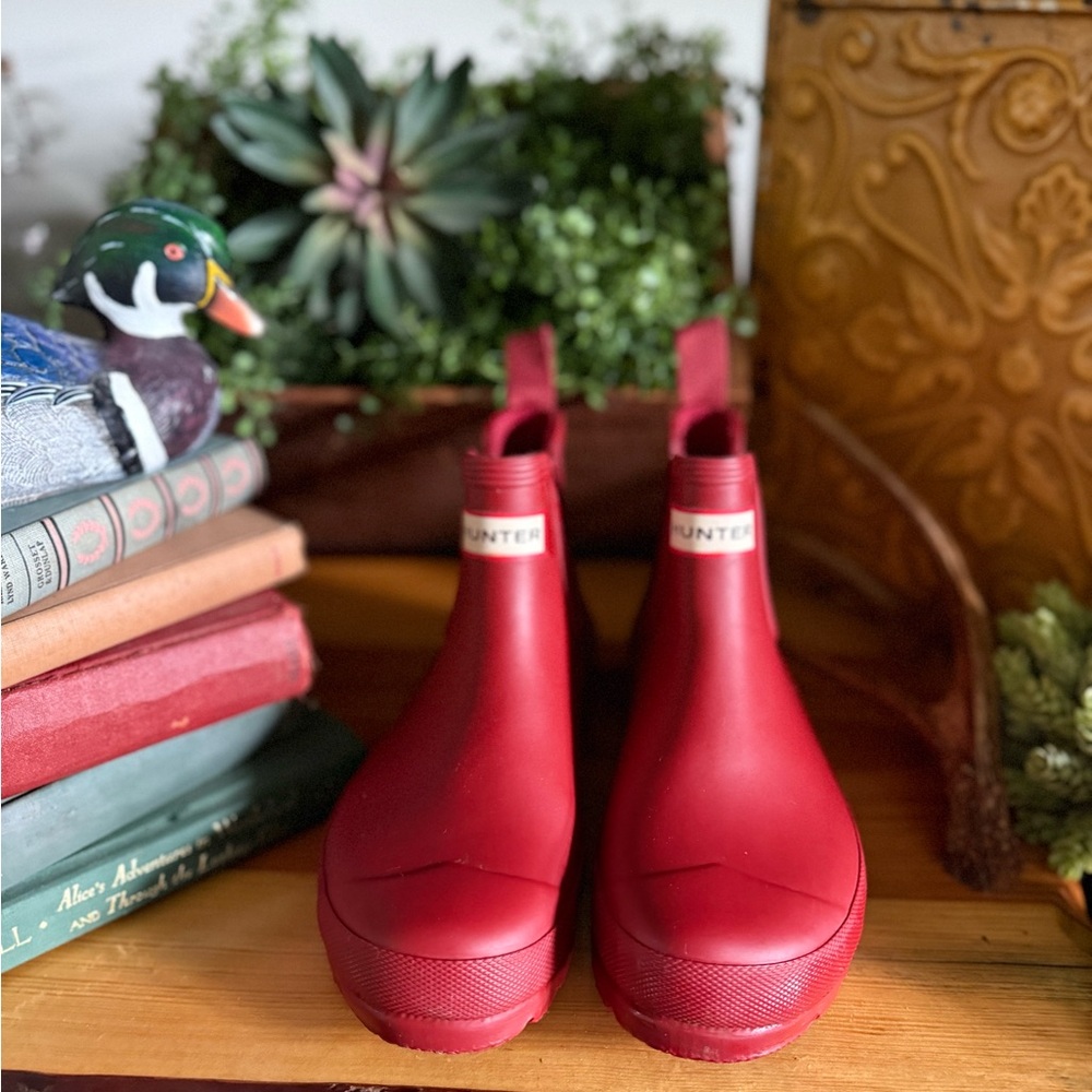 Hunter Red Rain & Snow Boots Waterproof